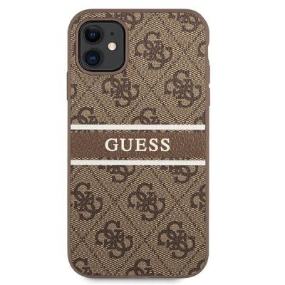 3. Guess 4G Stripe case for iPhone 11 / Xr 6.1" - brown