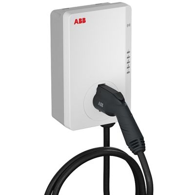 2. ABB Terra AC W11-G5-R-V2-0 Terra AC wallbox 11kW type 2 charging station, 5m cable, 3-phase/16A, with RFID, version 2