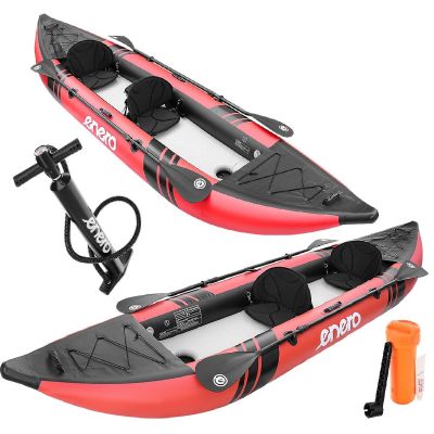 31. 2-PERSON KAYAK SET 385x96x42CM LAMINATED PVC 200KG ENERO