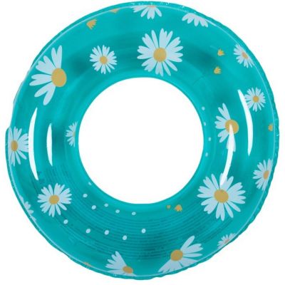 SWIMMING RING 90CM DAISY TURQUOISE 35662