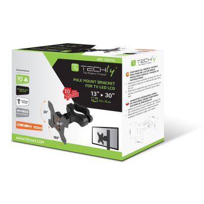 2. TECHLY LED/LCD TV POLE MOUNT 13-30 INCHES 10KG