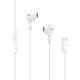 2. Tech-Protect Ultraboost Core G4 USB-C Wired Headphones - White