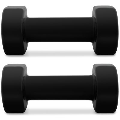 5. Vinyl dumbbells 2x4kg Spokey Shape SPK-943106