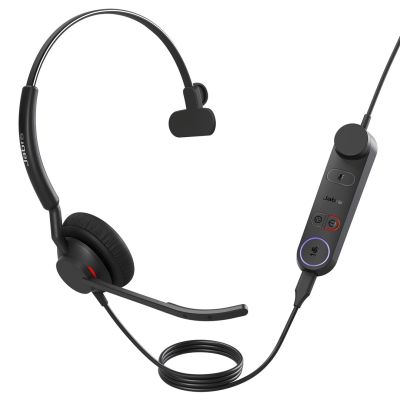 Jabra 5093-299-2159 Headphones/Headset Wired Headband Office/Call Center USB Type-C Black