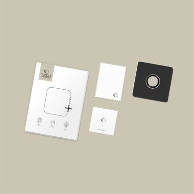 6. Tech-Protect Camring Fit+ Camera Cover for iPhone 17 Air - Black