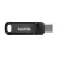 2. SanDisk Ultra Dual GO SDDDC3-128G-G46 pendrive (128GB; USB 3.0, USB-C; black)
