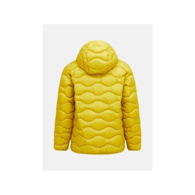 2. Men's down jacket PEAK PERFORMANCE M Helium Down Hood Jacket yellow
