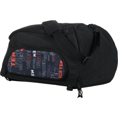 7. TOP TEN "BE4" backpack black and red 57 cm x 44 cm x 33 cm