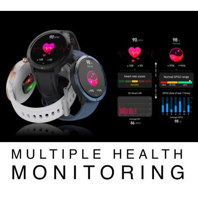 7. RUBICON RNCF14 Silver/White SMARUB252 smartwatch