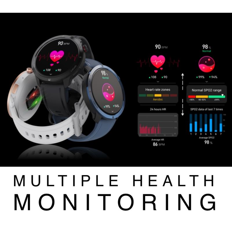 7. RUBICON RNCF14 Silver/White SMARUB252 smartwatch