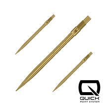 Harrows QUICK POINT sharp steel tips - MICRO RIGDE gold