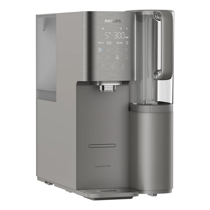 10. Philips ADD6921DG/10 Water Filter Water Dispenser with Filter 3.6 L Gray