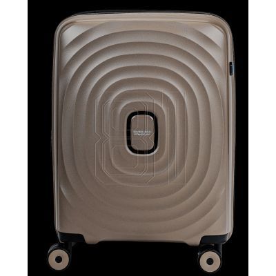 3. SwissBags Echo 55 cm 17782 champagne cabin suitcase