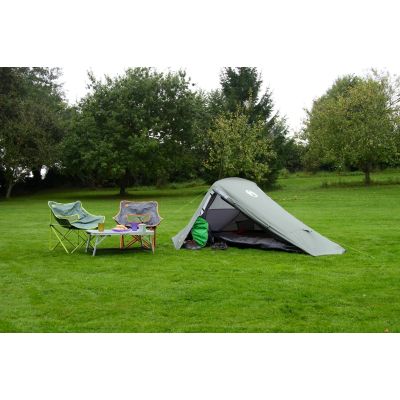 5. Coleman Bedrock 2 2-person tent - gray