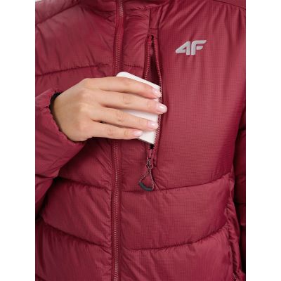 12. Women's down trekking jacket with Primaloft Silver filling 4F 4FRAW25TDJAF0792-60S
