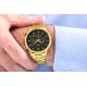 4. Men's Watch Giewont Chronograph Sapphire Gold Black GW6310-B4