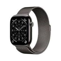 Apple Watch Series 11ÂGPS + Cellular 46mmÂSlate Titanium Case with Slate Milanese Loop - S/M