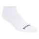 3. Skechers 3pk Unisex Non Terry No Show S114041-100 White 39-42