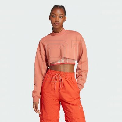 7. Adidas by Stella McCartney TrueCasual Cropped Sportswear Sweatshirt W HT1111