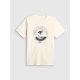 5. Men's regular printed T-shirt 4F 4FRSS26TTSHM4298-11S