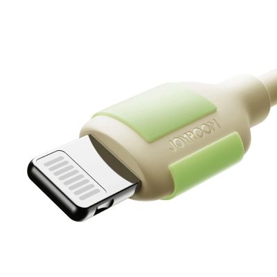 2. Joyroom S-A53 30W USB-C - Lightning Cable with Fluorescent Tip 1.2m - Beige