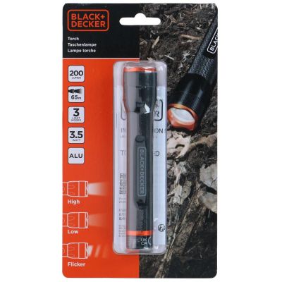 7. BLACK+DECKER 3.5 W 200-Lumen Tactical Aluminium Flashlight