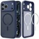 2. Spigen Ultra Hybrid MagSafe Case for iPhone 18 Pro / 17 Pro - Dark Blue