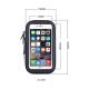 4. Bicycle waterproof motorcycle phone holder bag saddlebag for handlebar XL (max phone size: 165 mm x 80 mm) black (without handlebar mount)