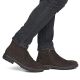 12. Men's brown insulated leather Chelsea boots Rieker 33180-28