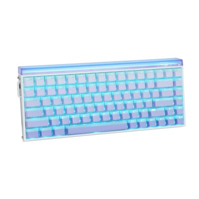 12. gasket HERO84 HE keyboard White+Purple+Gradient+LIGHT JadeKing switch RGB AULA