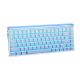 12. gasket HERO84 HE keyboard White+Purple+Gradient+LIGHT JadeKing switch RGB AULA