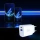 6. 3mk FlowPower 25W 1A1C PD QC4+ Wall Charger - White
