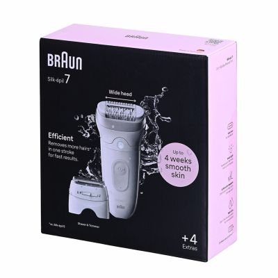 5. Epilator white SE7-041 Braun
