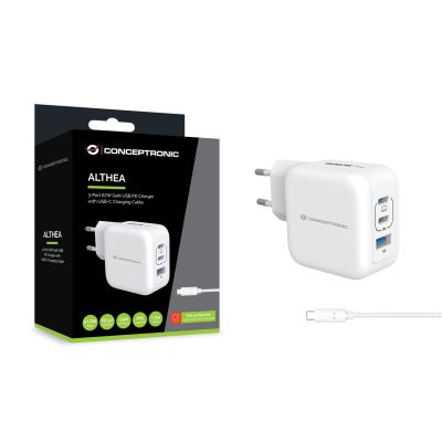 3. Conceptronic ALTHEA17W Mobile Charger Universal White AC Fast Charging Internal