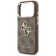 6. Guess 4G Big 4G Classic Logo Case for iPhone 17 Pro Max / 18 Pro Max - Brown and Gold