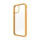 4. PanzerGlass ClearCase case for iPhone 12 / 12 Pro - transparent orange