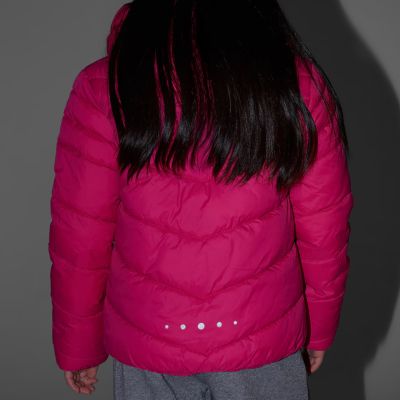 10. Jacket for girls 4F F0739 fuchsia 4FJWSS26TDJAF0739 55S