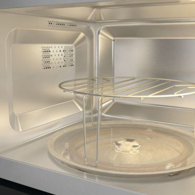21. Black Gorenje BM201AG1BG microwave oven, with grill, built-in, 20 l, 800 W