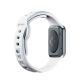 2. 3mk Silicone Watch Strap for Apple Watch 38 / 40 / 41 mm - white