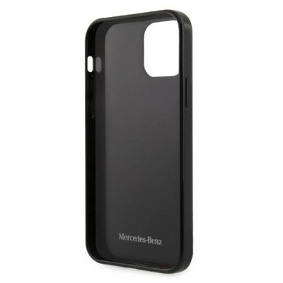 7. Mercedes Silver Stars Pattern Case for iPhone 12 Pro Max - Black
