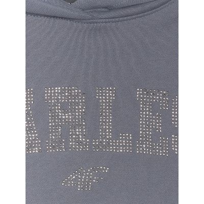 9. Girls' loose sweatshirt with hood 4F 4FJRSS26TSWSF2627-22S