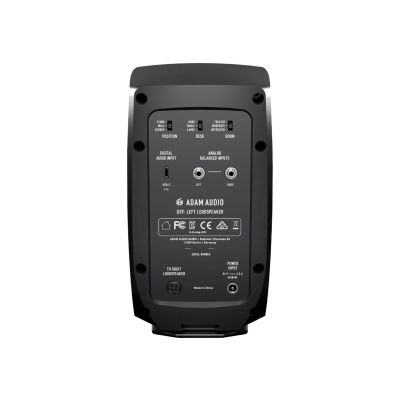 6. ADAM AUDIO D3V Black - Pair of monitors