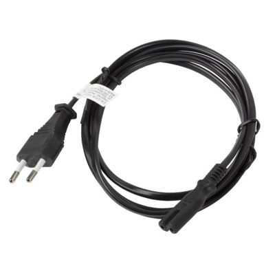 4. LANBERG POWER CABLE EURO CEE 7/16 -> C7 1.8M (FIGURE EIGHT)