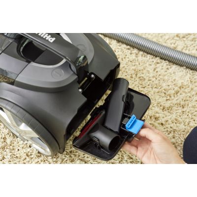 8. Bagless Vacuum Cleaner Philips FC9729/09 (650W; black-red colour, black colour, red colour)