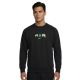 Nike Air Men's Fleece Crew-Neck Black Sweatshirt - HM0177-011