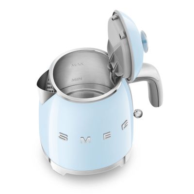 24. SMEG Kettle KLF05PBEU 0.8L pastel blue mini kettle