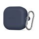 Tech-Protect Silicone Hook Case for Samsung Galaxy Buds 4 / 4 Pro - Navy Blue
