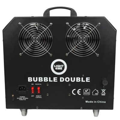 12. LIGHT4ME BUBBLE DOUBLE - 300W bubble machine, wireless remote control