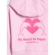 10. Girls' loose sweatshirt with hood 4F 4FJRSS26TSWSF2936-56S