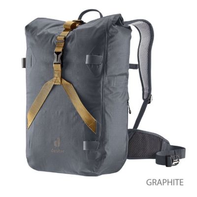 15. Deuter Amager 25+5 graphite cycling backpack